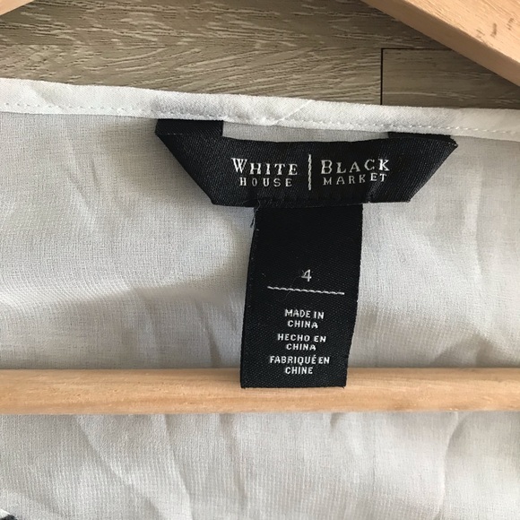 White House Black Market Blouse - Size 4 - Picture 7 of 10